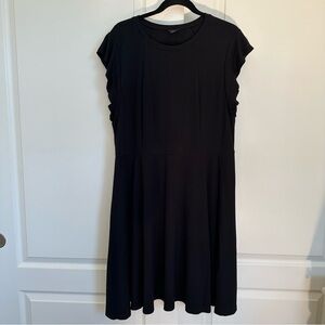 City Chic Black Mini Dress Size 16